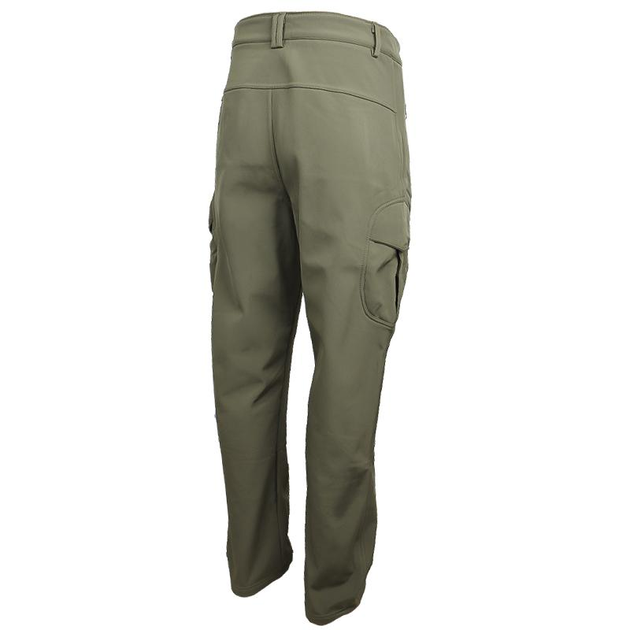 Тактичні штани Lesko B001 Green 2XL чоловічі демісезонні військові з кишенями водостійкі TR_9907-42776 - зображення 2