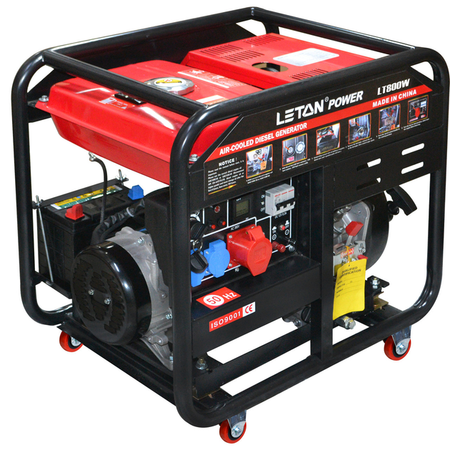 Дизельный трехфазный генератор Leton LT8000W 8 кВт – фото, отзывы ...