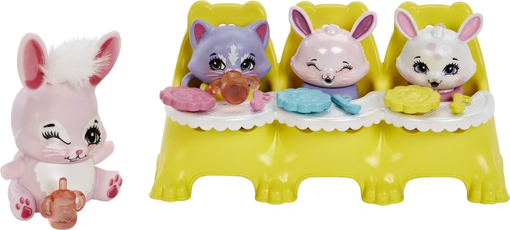 Lalka Enchantimals Baby Friends Króliczek Bree i Twist (HLK85) - obraz 5
