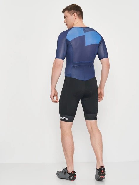 Down the Road Palmares Trisuit z krótkim rękawem, rozmiar L, gwiezdny niebieski (23SST4PAL/SBL/ML) - obraz 2