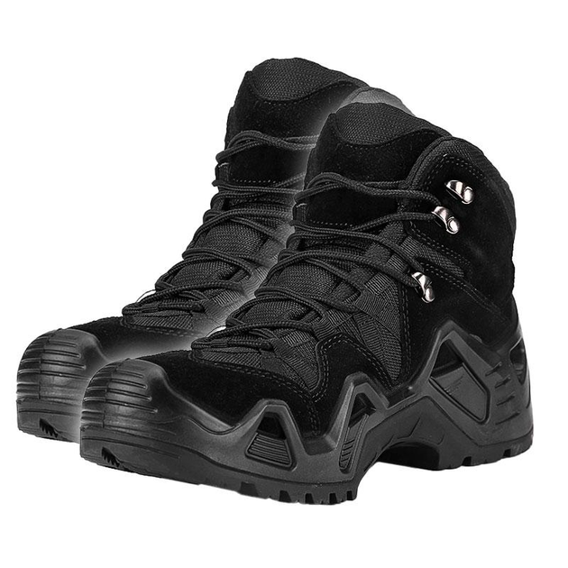 Ботинки тактические Han-Wild HW07 Black 45 армейская обувь со съемной стелькой - изображение 1