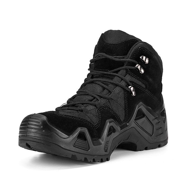 Ботинки тактические Han-Wild HW07 Black 43 демисезонная военная обувь - изображение 2