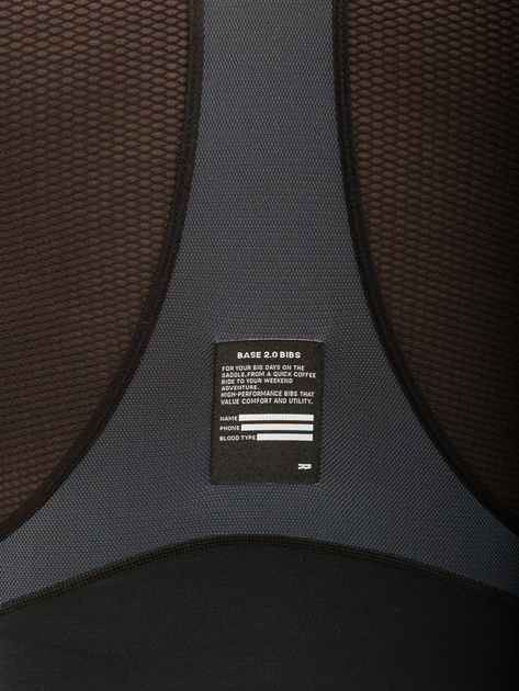 Бібс Down the Road Base чоловічий розмір L Black 2.0 (22BIB4BAS2/BLA/ML) - зображення 4