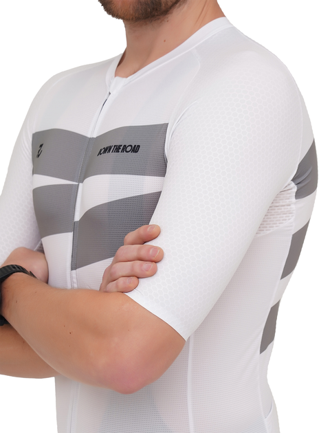 Jersey Down the Road Breakaway męska L Classy biała (23SSJ4BRE/CWH/ML) - obraz 4