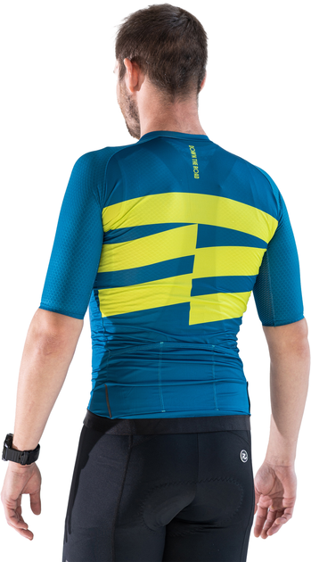Koszulka męska Down the Road Breakaway L Wavy Teal (23SSJ4BRE/WTE/ML) - obraz 3