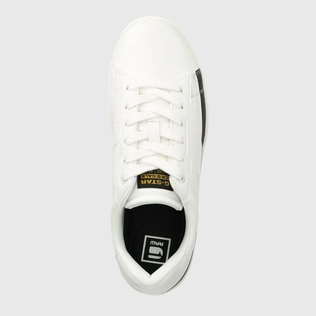 Жіночі кеди низькі G-Star Raw Cadet Lea Lgo 2311-002524-1909 41 25.5 см Білі (8720656548849) - зображення 5