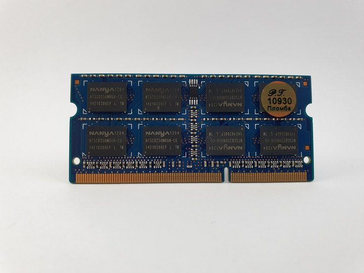 Оперативная память для ноутбука SODIMM Nanya DDR3 4Gb 1333MHz PC3 ...