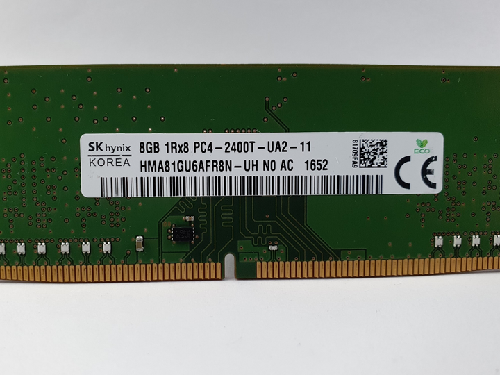 Оперативная память SK hynix DDR4 8Gb PC4-2400T (HMA81GU6AFR8N-UH) 11165 ...