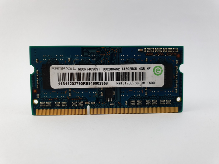 Оперативная память для ноутбука SODIMM Ramaxel DDR3L 4Gb 1600MHz PC3L ...