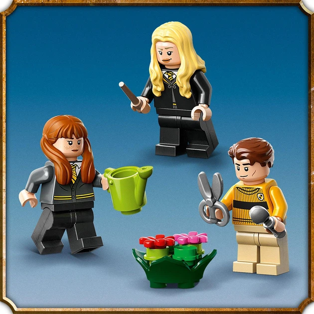 Zestaw klocków LEGO Harry Potter Flaga Hufflepuffu 313 elementów (76412) - obraz 5
