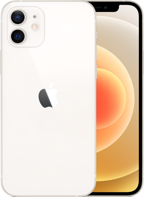 Smartfon Apple iPhone 12 64GB White (MGJ63) - obraz 2