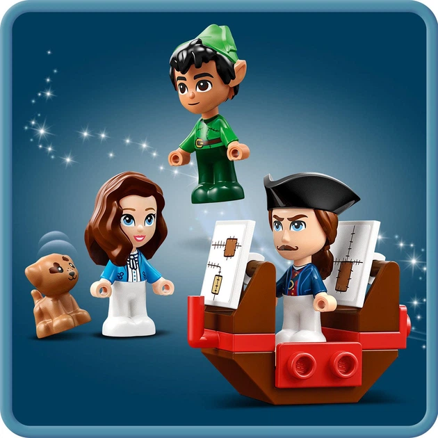 Zestaw klocków LEGO Disney Classic Książka z przygodami Piotrusia Pana i Wendy 111 elementów (43220) - obraz 4