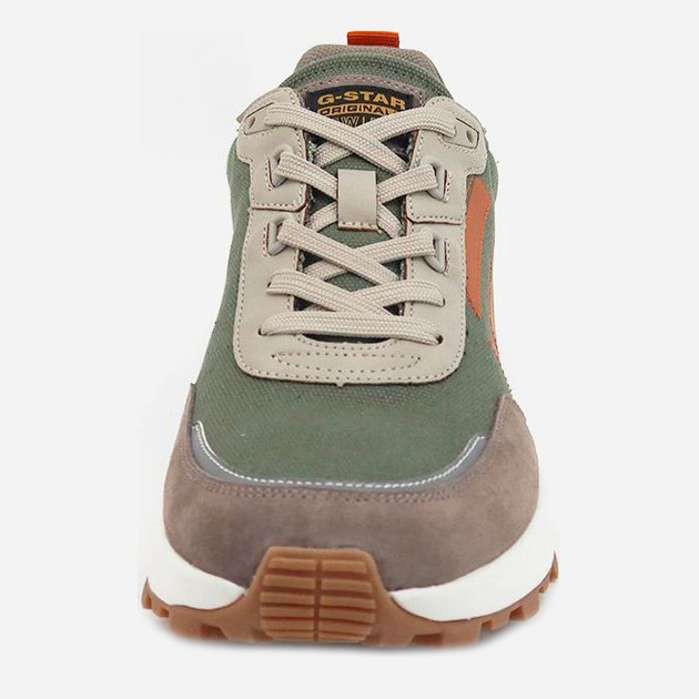 Чоловічі кросівки G-Star Raw Theq Run Lgo Cvs 2312-004538-9640 44 Оливкові (8720656567888) - зображення 4