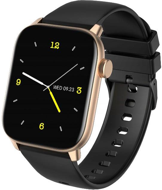 Смарт-годинник Oromed Smartwatch Oro Smart Fit 6 Black/Gold (AKGOROSMA0027) - зображення 1