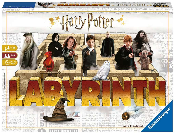 Настольная игра Ravensburger Лабиринт Гарри Поттер (26031) (4005556260317) 