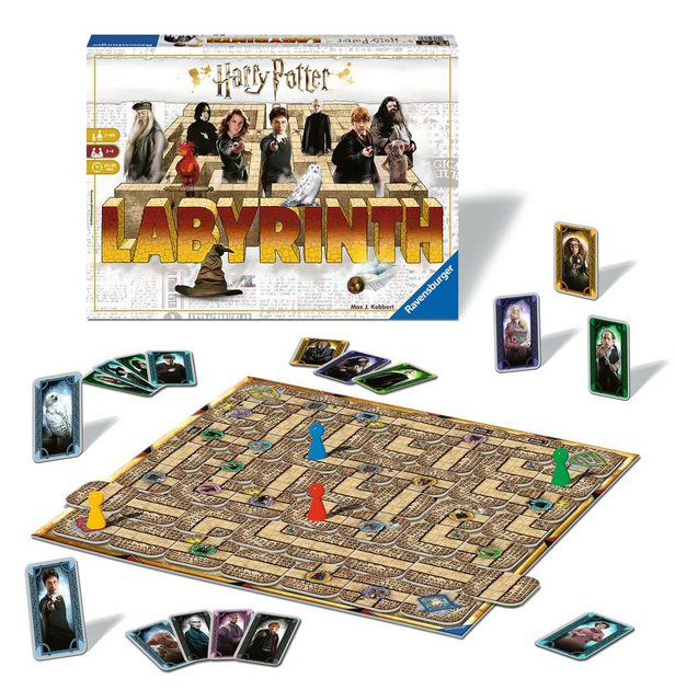 Настольная игра Ravensburger Лабиринт Гарри Поттер (26031) (4005556260317) 