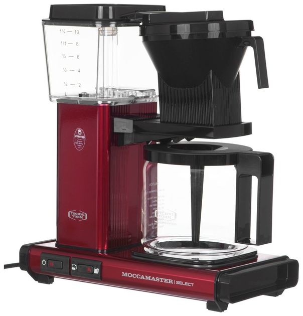 Ekspres do kawy przelewowy Moccamaster KBG Select Red Metallic - obraz 4