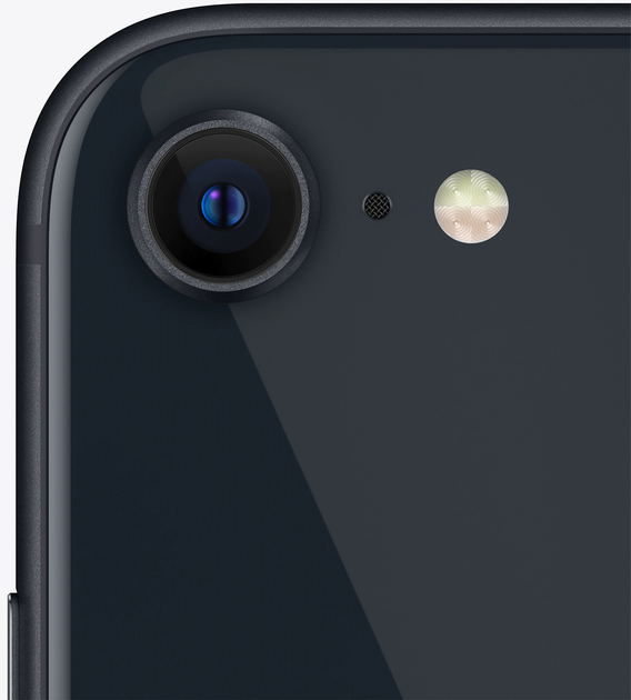 Smartfon Apple iPhone SE 128GB 2022 Midnight (MMXJ3) - obraz 4