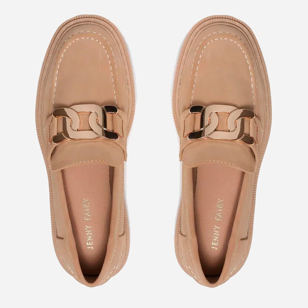 Жіночі лофери Jenny Fairy WS5618-11 41 26.6 см Beige (5904862468969) - зображення 5