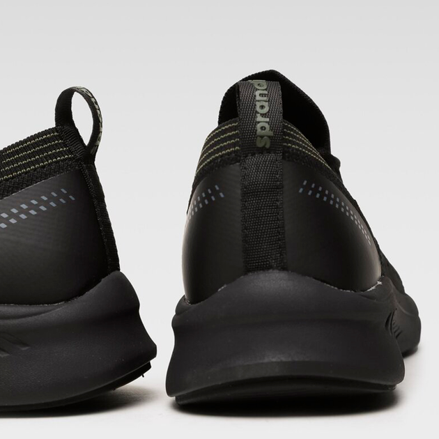 Buty sportowe męskie z siatki na platformie do kostki lekkie Sprandi MP07-01405-05 43 27.5 cm Czarne (5904862487564) - obraz 4