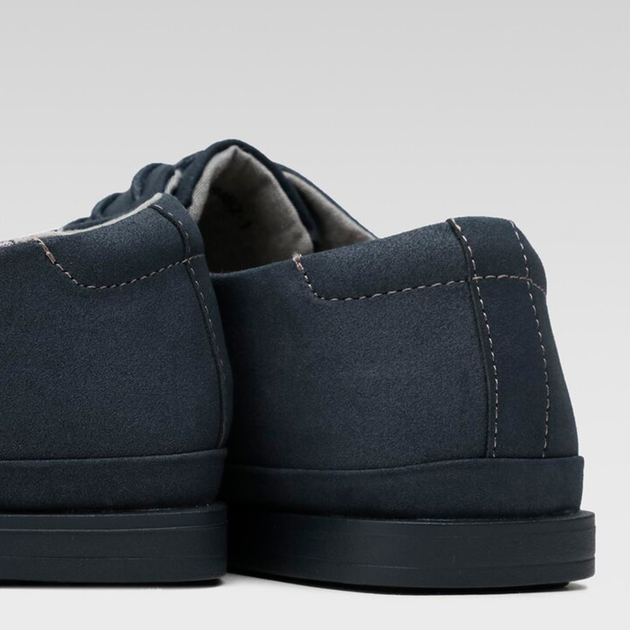 Buty derby męskie Ottimo MYL8482-1 40 27.8 cm Ciemnoniebieskie (5904862495767) - obraz 4