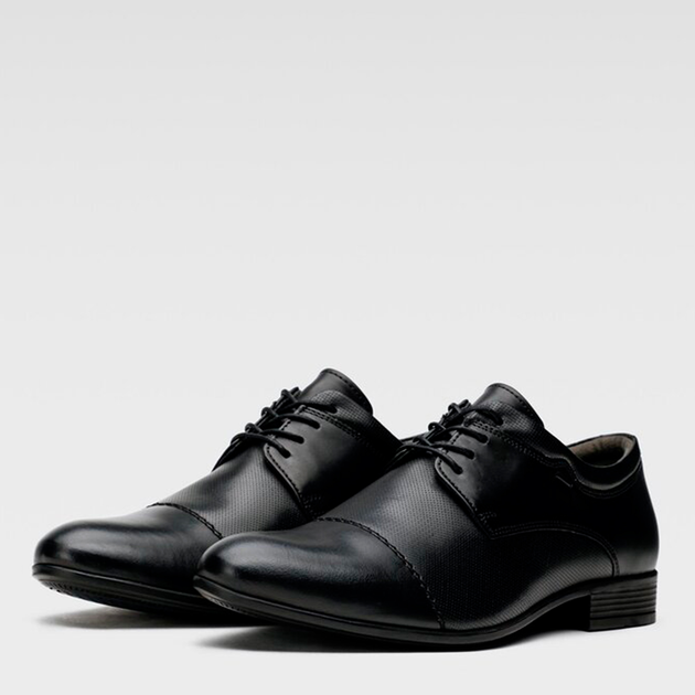 Чоловічі дербі Cesare Cave KRONE-01-MI08 45 29.6 см Black (5904862543345) - зображення 2