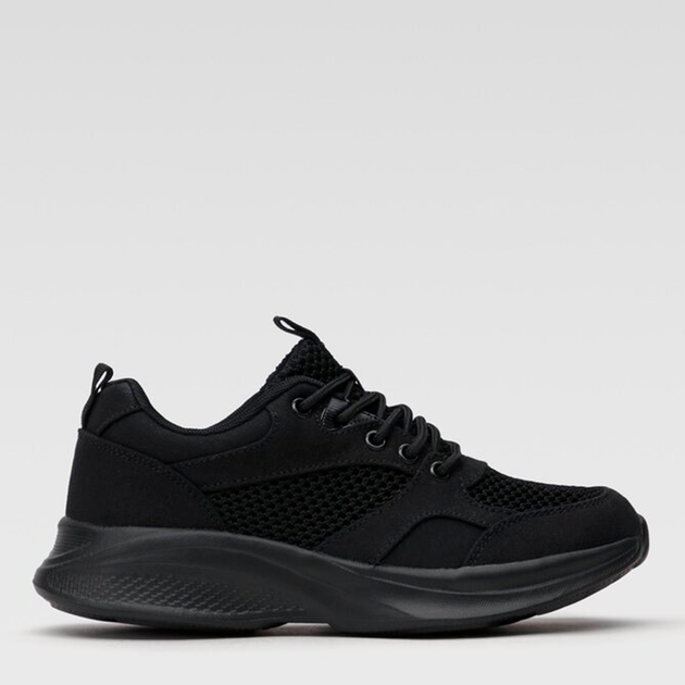 Buty sportowe damskie z siatki na platformie do kostki Pulse Up WP66-22758 40 Czarne (5904862560540) - obraz 1