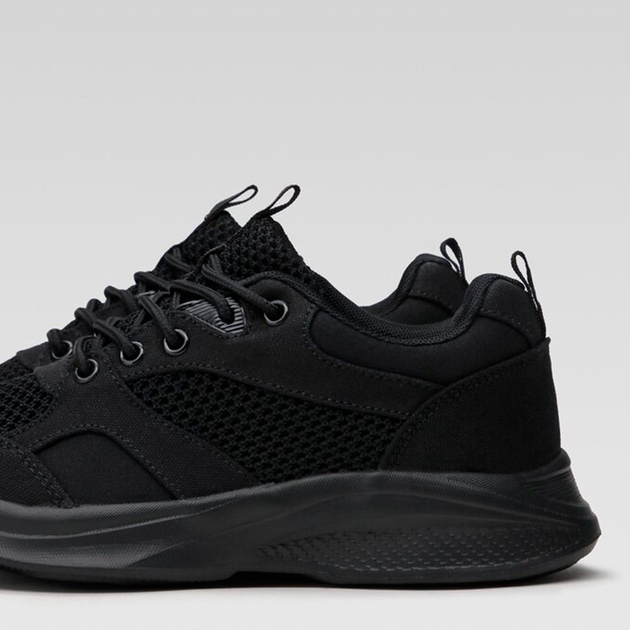 Buty sportowe damskie z siatki na platformie do kostki Pulse Up WP66-22758 40 Czarne (5904862560540) - obraz 3