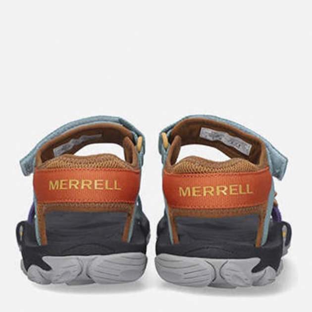 Жіночі сандалії Merrell Kahuna Web J004320-I 38 (7US) 24 см Блакитний/Помаранчевий (195017367045) - зображення 4