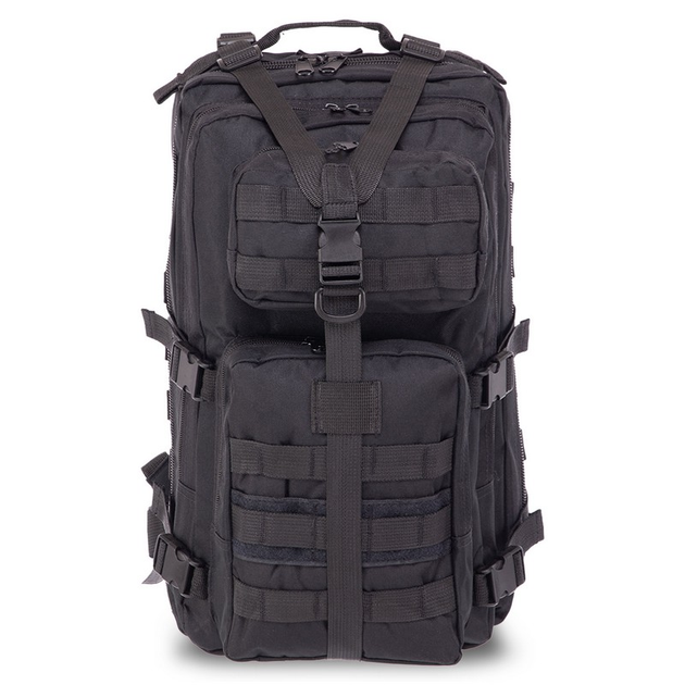 Рюкзак тактический рейдовый SP-Sport ZK-5509 размер 50х28х25см 35л цвет черный - изображение 2