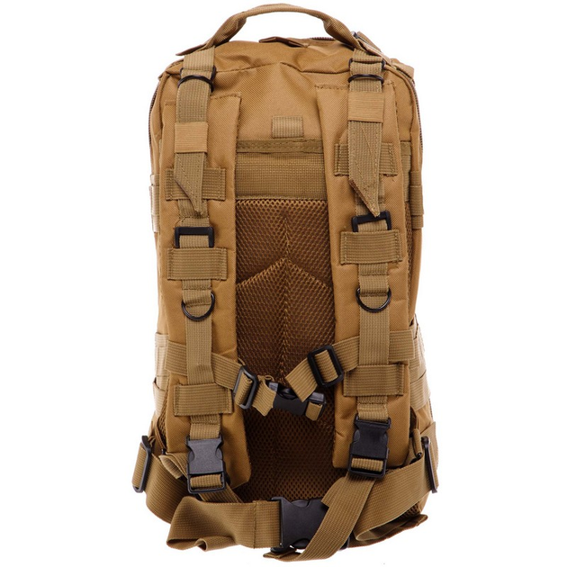 Рюкзак тактический штурмовой SILVER KNIGHT TY-5710 размер 42х21х18см 16л цвет хаки - изображение 2