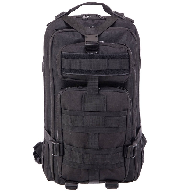 Рюкзак тактический рейдовый SP-Sport ZK-5502 размер 42х21х18см 25л цвет черный - изображение 2
