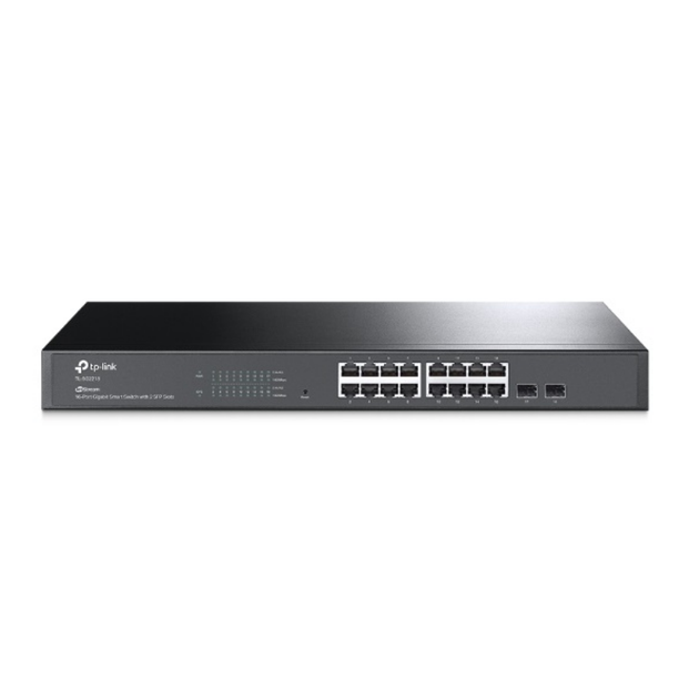Коммутатор JetStream 16-портовой гигабитный TP-Link TL-SG2218 с 2-мя слотами SFP - изображение 3