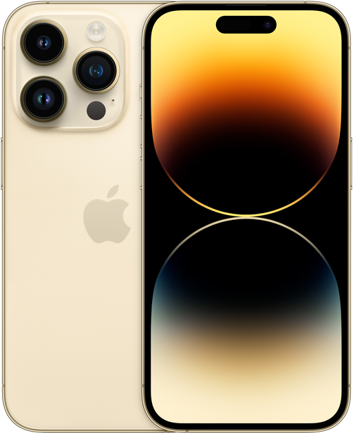 Smartfon Apple iPhone 14 Pro 256GB Gold (MQ183) - obraz 1