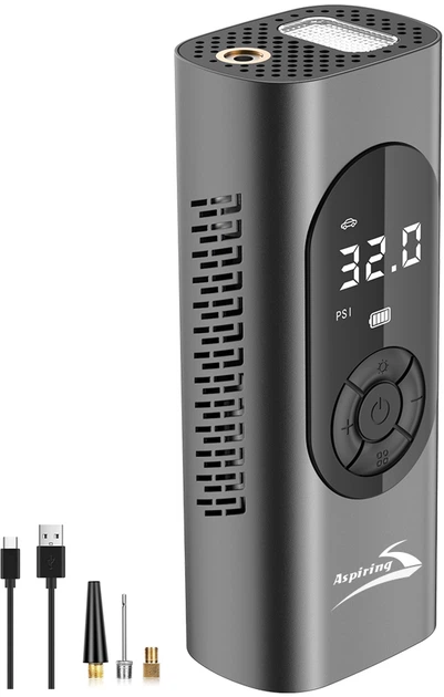 Портативный автокомпрессор Aspiring Storm 2 Power Bank (ST2000USB) - Фото 2 Портативный автокомпрессор Aspiring Storm 2 Power Bank (ST2000USB) - изображение 2