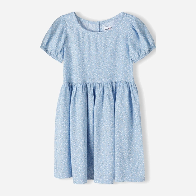 Акция на Дитяча літня сукня для дівчинки Minoti 14Dress 42 38755JNR 110-116 см Синя от Rozetka