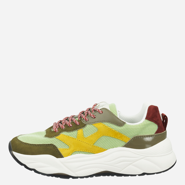 Sneakersy damskie na wysokiej platformie Scotch&Soda 24737845-S771 39 Zielone (4062035227766) - obraz 3