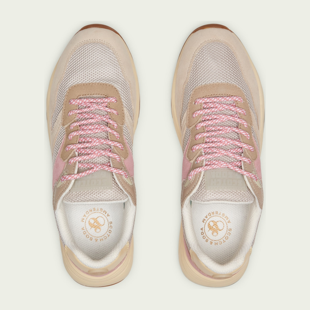 Buty sportowe damskie Scotch&Soda 24733123-S222 37 Beżowe (4062035253994) - obraz 4