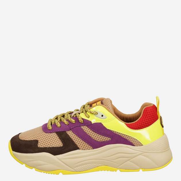 Sneakersy damskie na wysokiej platformie do kostki kolorowe Scotch&Soda 21733094-S441 37 Wielokolorowe (4062035155502) - obraz 4