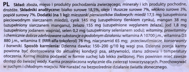 Сухий корм для собак Fitmin DIBAQ Eurostandard 20 кг (8595237001460) - зображення 3