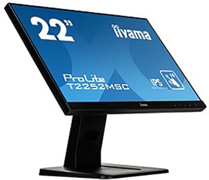 Monitor 21,5" iiyama ProLite T2252MSC-B1 - obraz 1