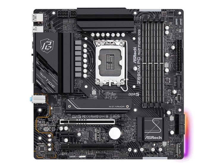 Материнська плата ASRock Z690M PG RIPTIDE/D5 (Z690M PG RIPTIDE/D5 ...