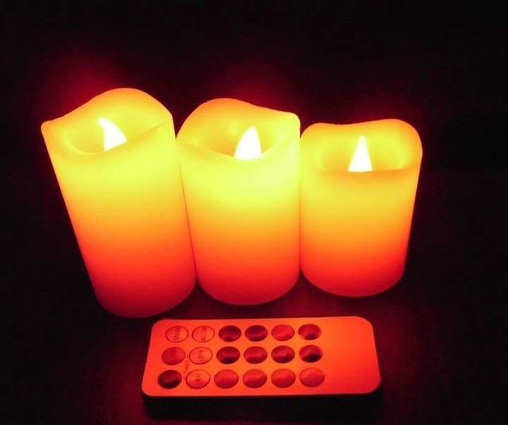 Светодиодные свечи с пультом управления Luma Candles Люма Кендлес ...