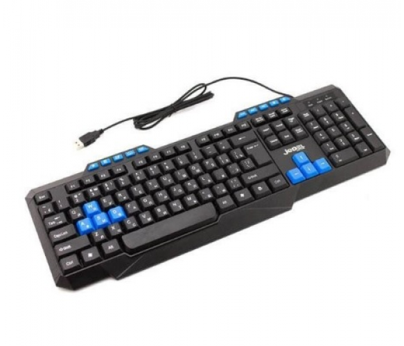 Клавіатура USB Jewel K518, (EngPyc), (435х130х21), 112 до, Чорний, Коробка - изображение 2