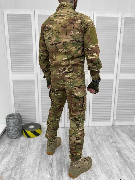 Тактичний військовий костюм Статутний ГОСТ, ( Кітель + Штани ), Камуфляж: Мультикам, Розмір: 58/5 - зображення 2