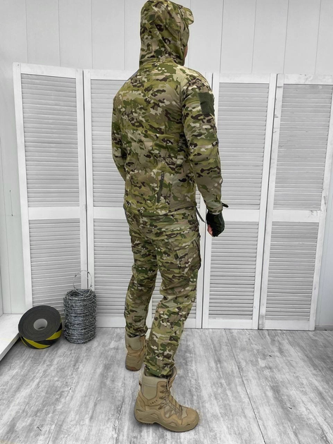 Тактичний військовий костюм Attac ( Куртка + Штани ), Камуфляж: Мультикам, Розмір: XL - зображення 2
