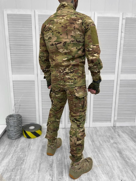Тактичний військовий костюм Статутний ГОСТ, ( Кітель + Штани ), Камуфляж: Мультикам, Розмір: 48/4 - зображення 2