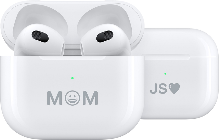 Навушники Apple AirPods with Lightning Charging Case 2022 (3-е покоління) (MPNY3) - зображення 5
