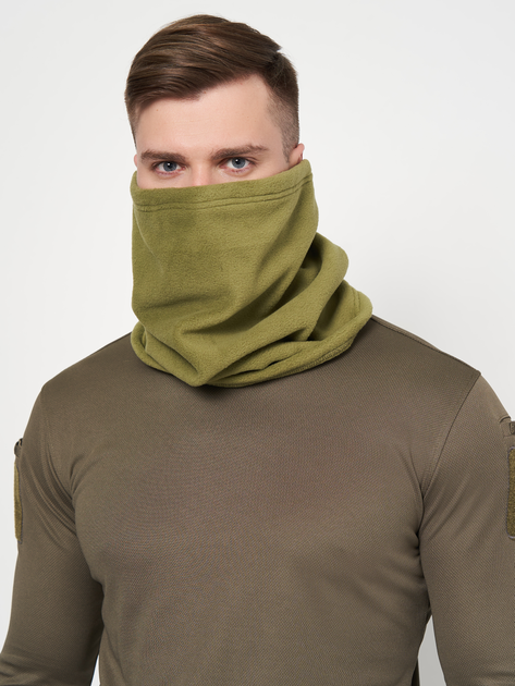 Тактичний бафф чоловічий SectoR Olive Fleece БФ - 088 One Size Олива (4821000005057) - зображення 1