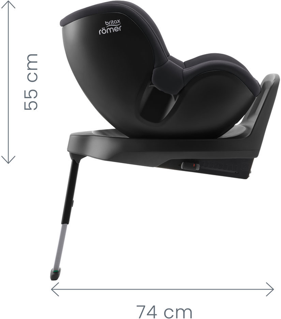 Автокресло Britax-Romer Dualfix M Plus Space Black (2000036888) - изображение 7
